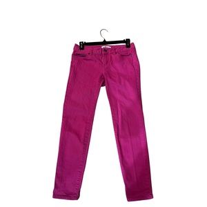 Vineyard Vines Hot Pink Jeans Size 0